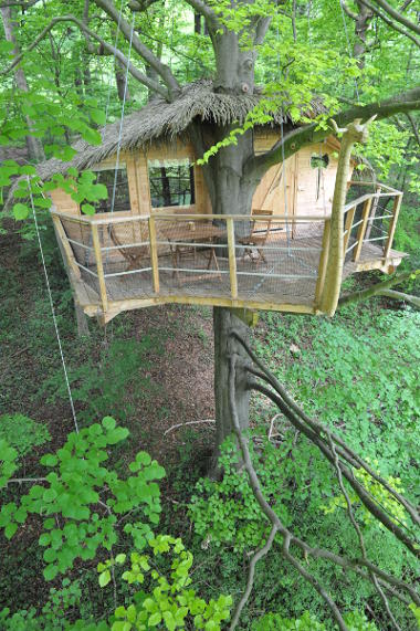 La cabane du drakkar de plein pieds