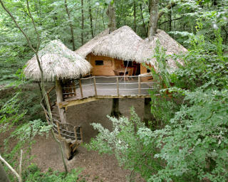 Cabane en bois normandie